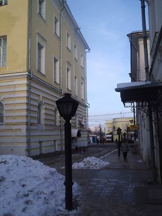 Георгиевская улица в городе Владимире