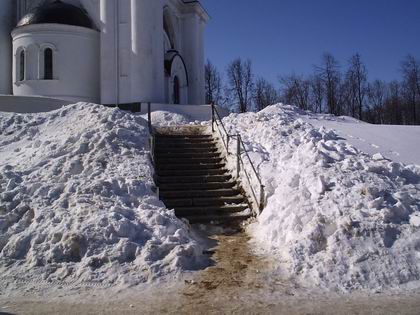 Лестница от Палат к Успенскому собору