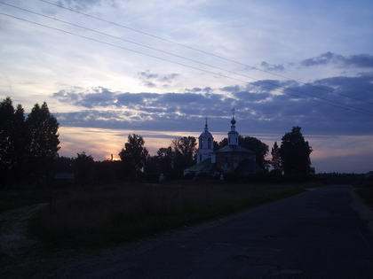 Церковь в селе Спас-Чамерево
