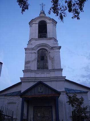 Церковь в селе Спас-Чамерево