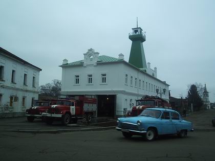 здание пожарной части города Суздаль