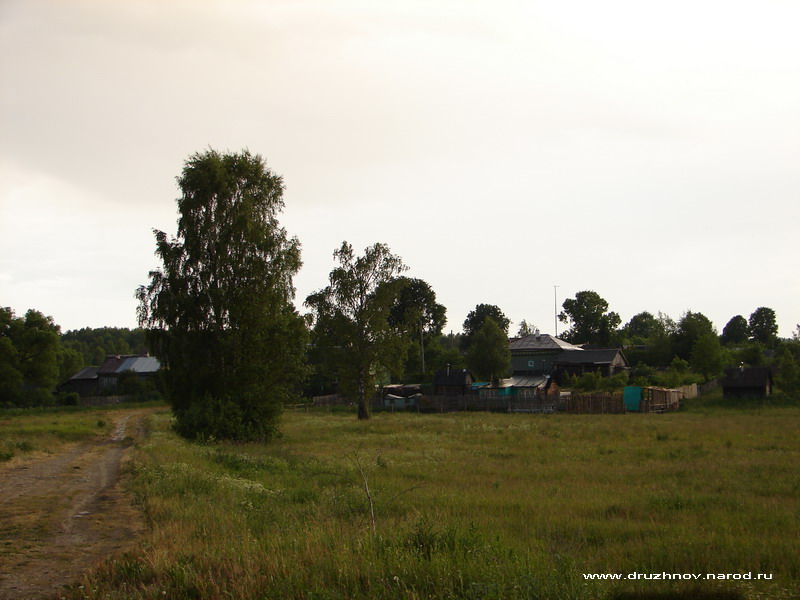 Деревня Попеленки.