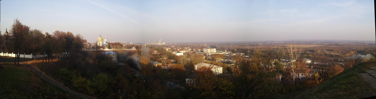 Вид со смотровой площадки у Дмитриевского собора